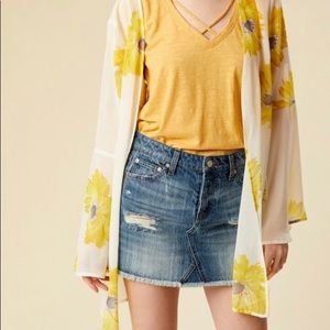 Sunflower kimono